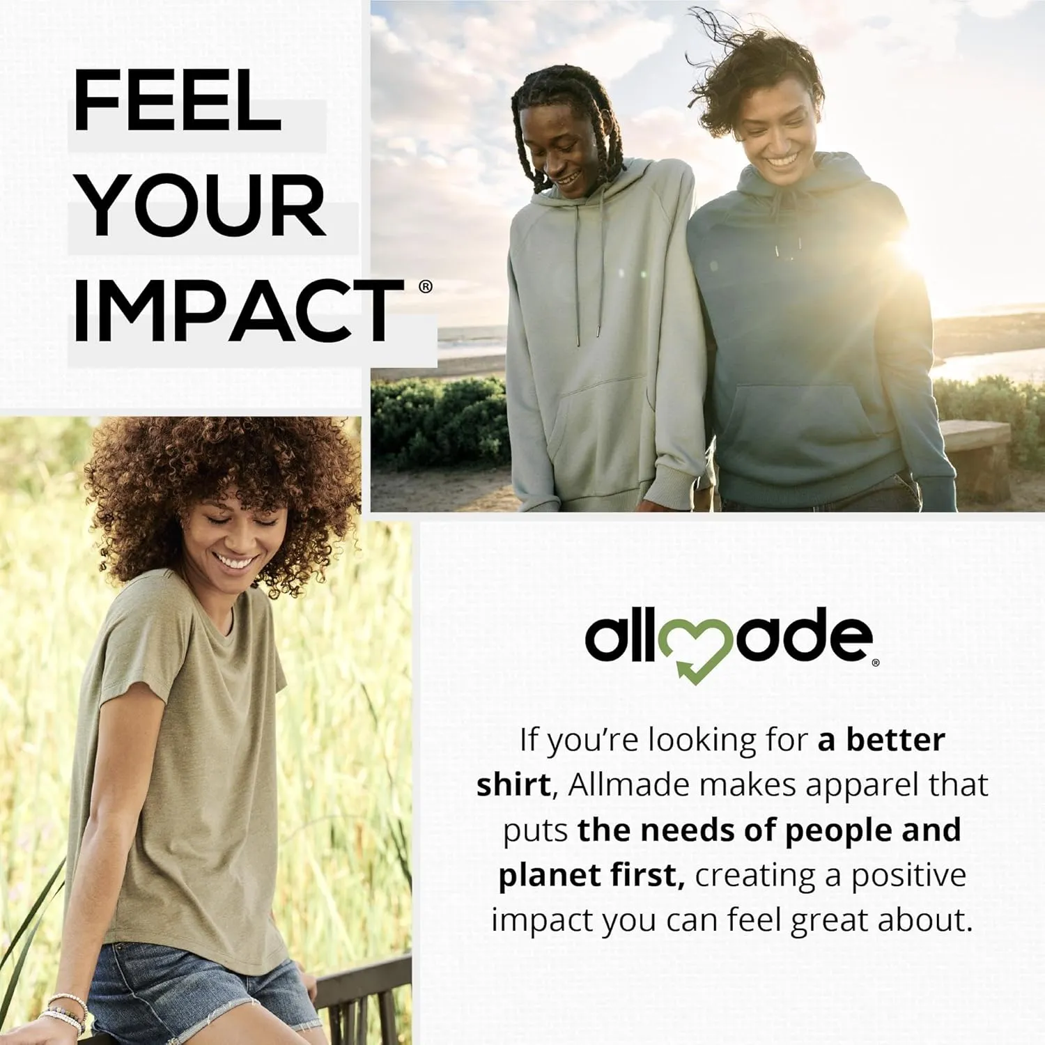Allmade Unisex Recycled Blend T-Shirt
