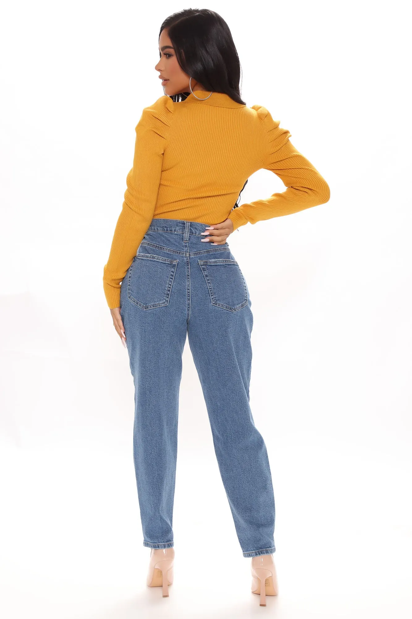 Always Do Your Best Mom Jeans - Dark Wash