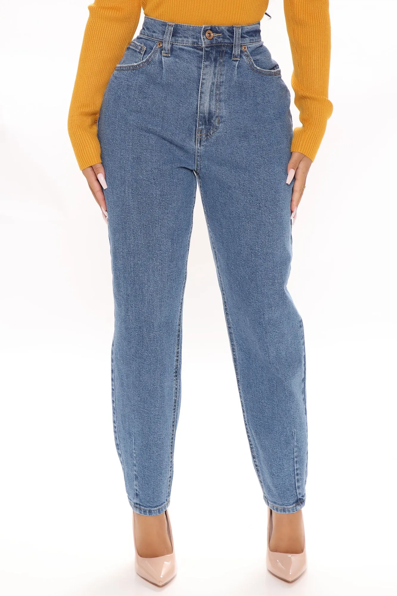 Always Do Your Best Mom Jeans - Dark Wash
