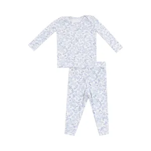 Blue Calico Floral Rib Lounge Wear Set Blue Calico Floral Rib Lounge Wear Set