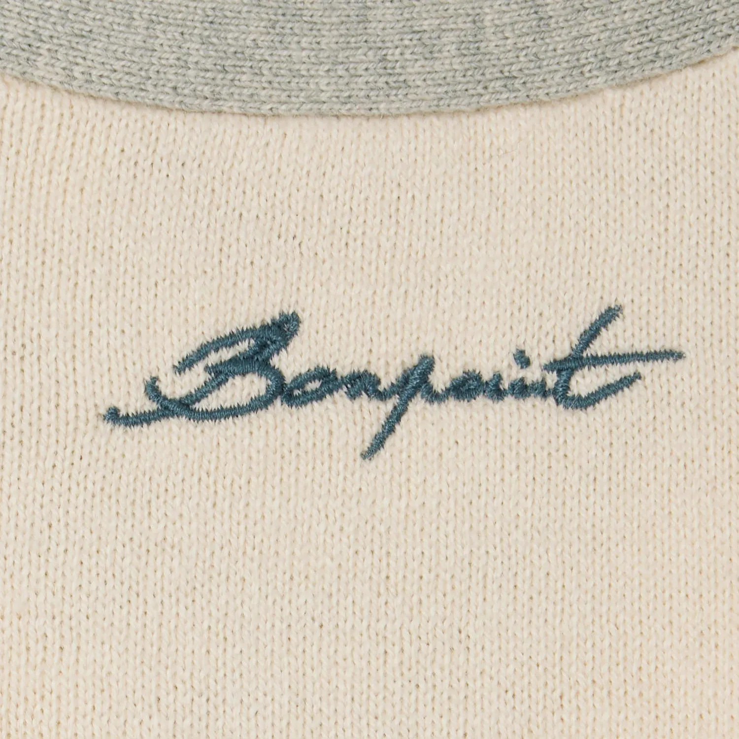 BONPOINT Tahiel Two-Tone Baby Cardigan