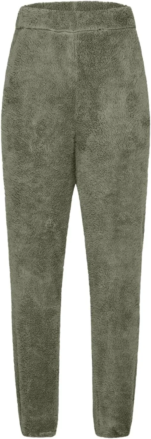 FZVYD Women's Velour Pants Soft Velvet Sweatpants Warm Straight Leg Athletic Track Casual Lounge Joggers Trousers 2025
