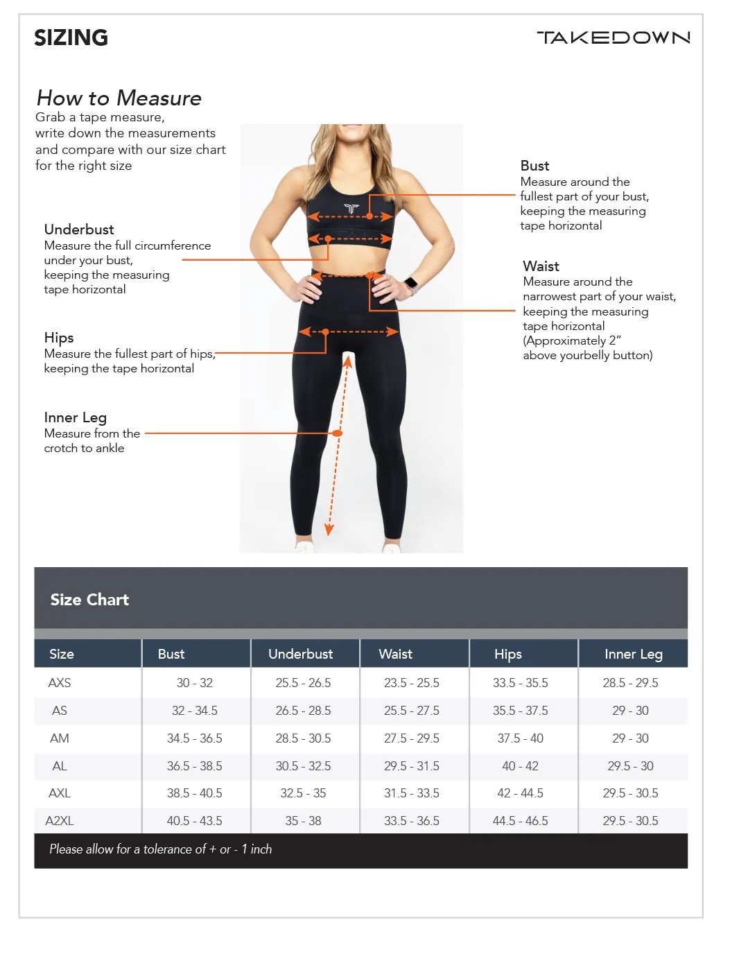 Intensity Legging - Black