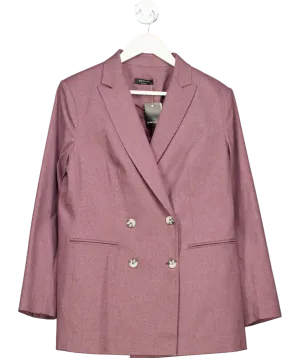 J.D Williams Purple Marl Double Breasted Blazer UK 12
