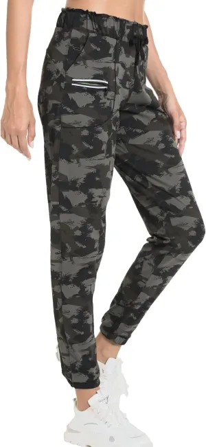 Kcutteyg Womens Joggers with Pockets, Lightweight Quick Dry Athletic Workout Soft Pants for Gym, Yoga, Running