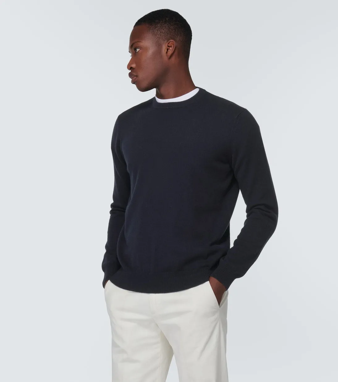 Loro Piana cashmere sweater, blue