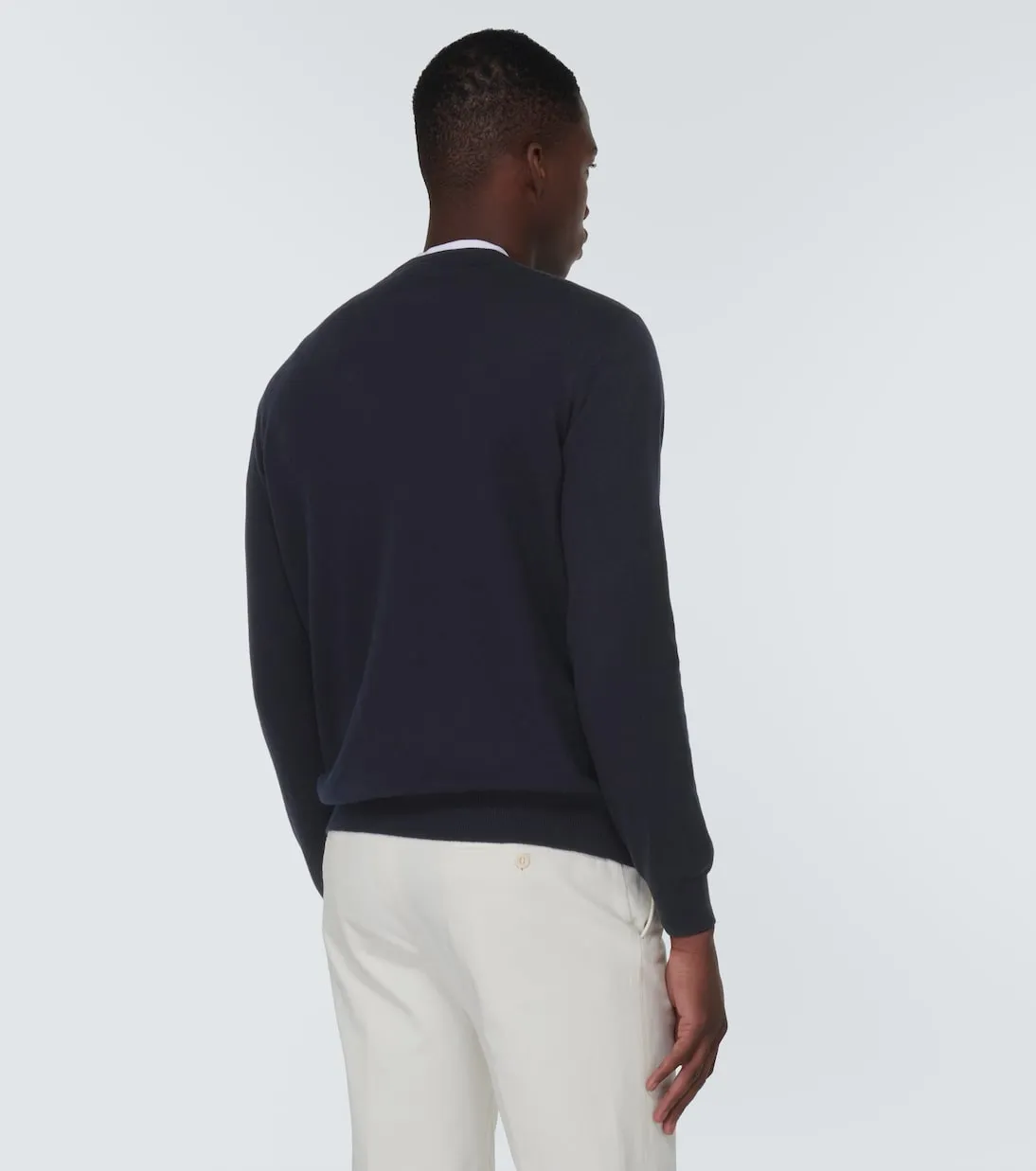 Loro Piana cashmere sweater, blue