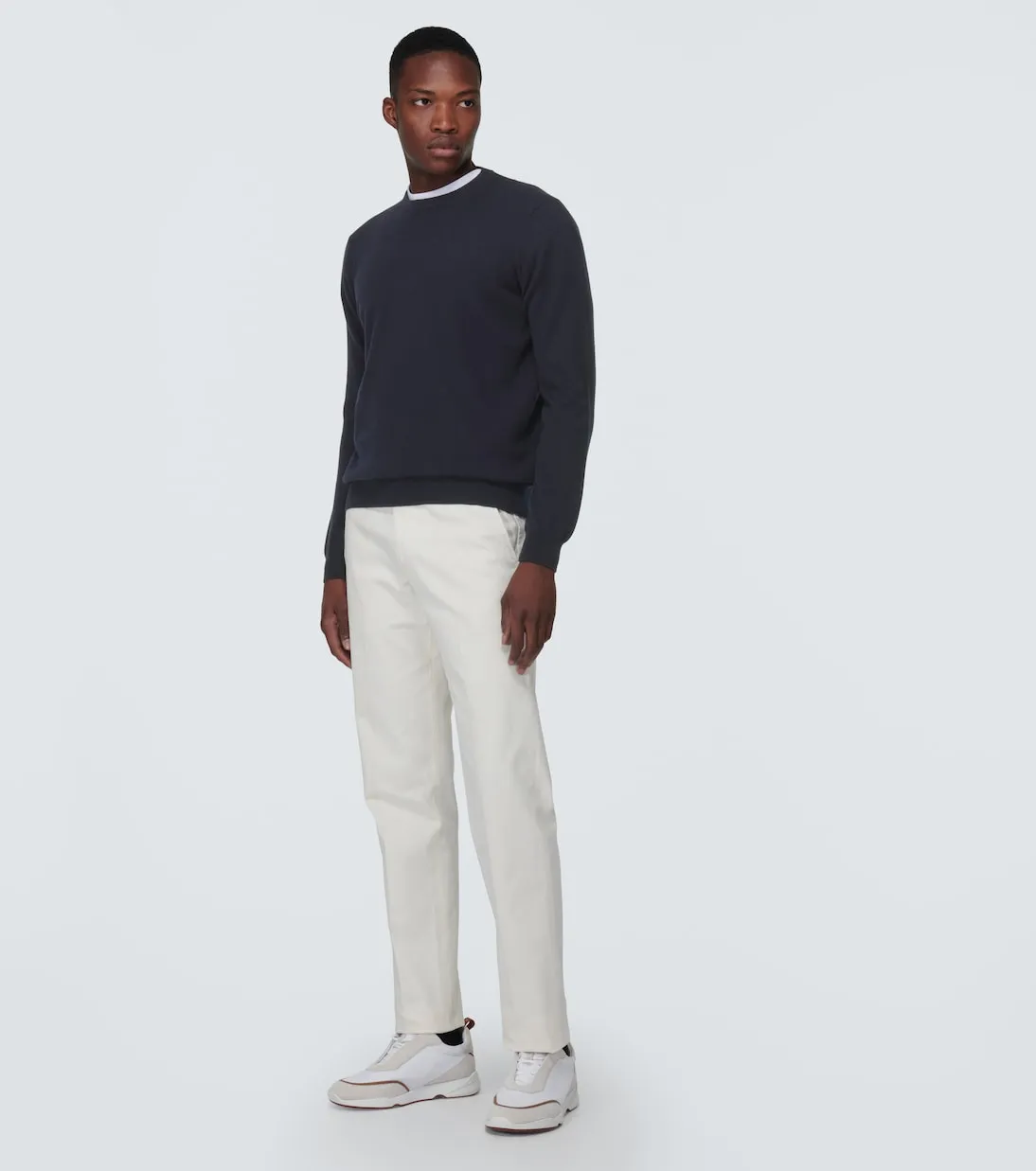 Loro Piana cashmere sweater, blue