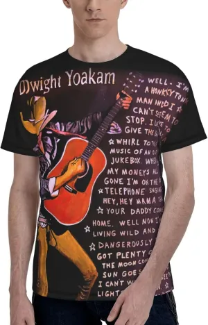 Men's T-Shirt Short Sleeve Lightweight Crew Summer Beach Tops Daily Outdoor Tee