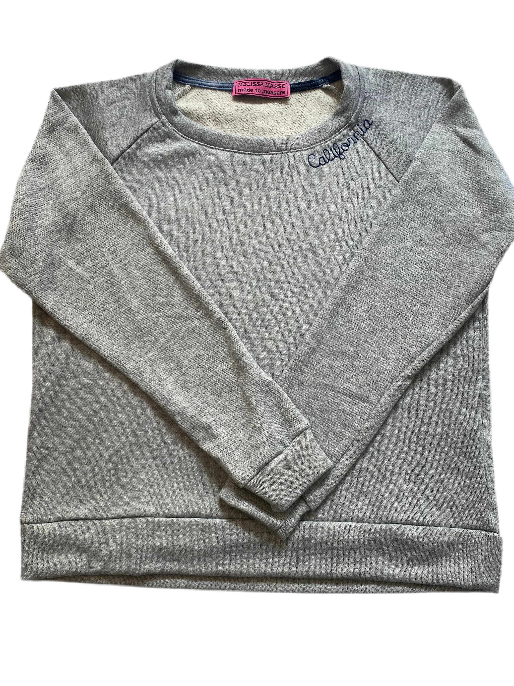 Our favorite UNISEX sweatshirts custom embroidered with school, sorority, club, city, state or anything you want!