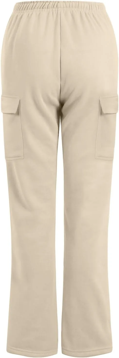 Pants for Women Baggy High Waisted Sweatpants Casual Pants with Pockets Soft