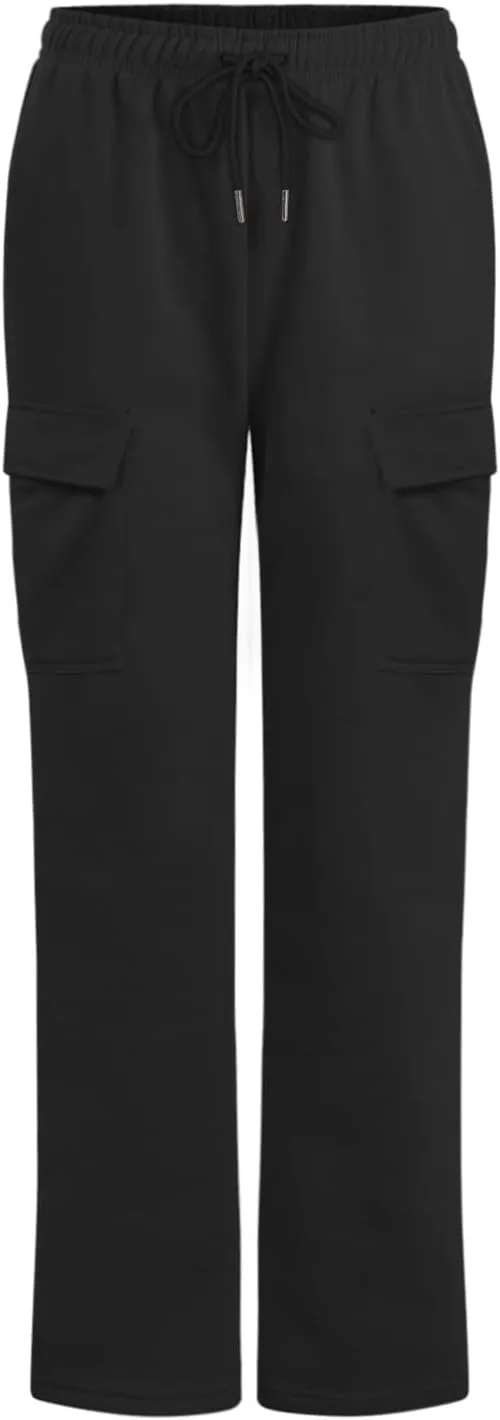 Pants for Women Baggy High Waisted Sweatpants Casual Pants with Pockets Soft