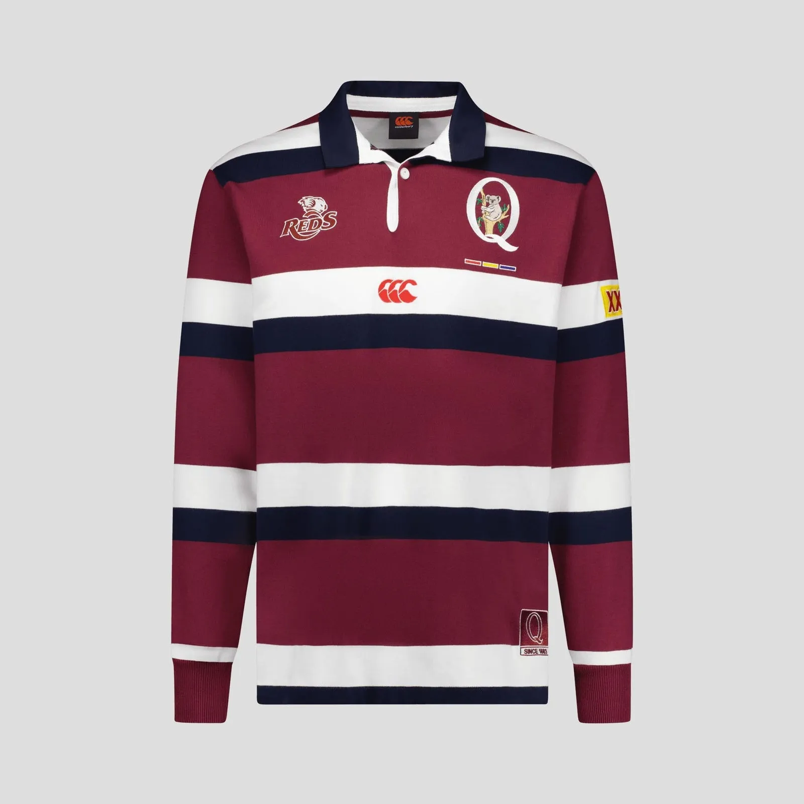 2024 Queensland Reds Retro Jersey - Classic Heritage Style for Fans