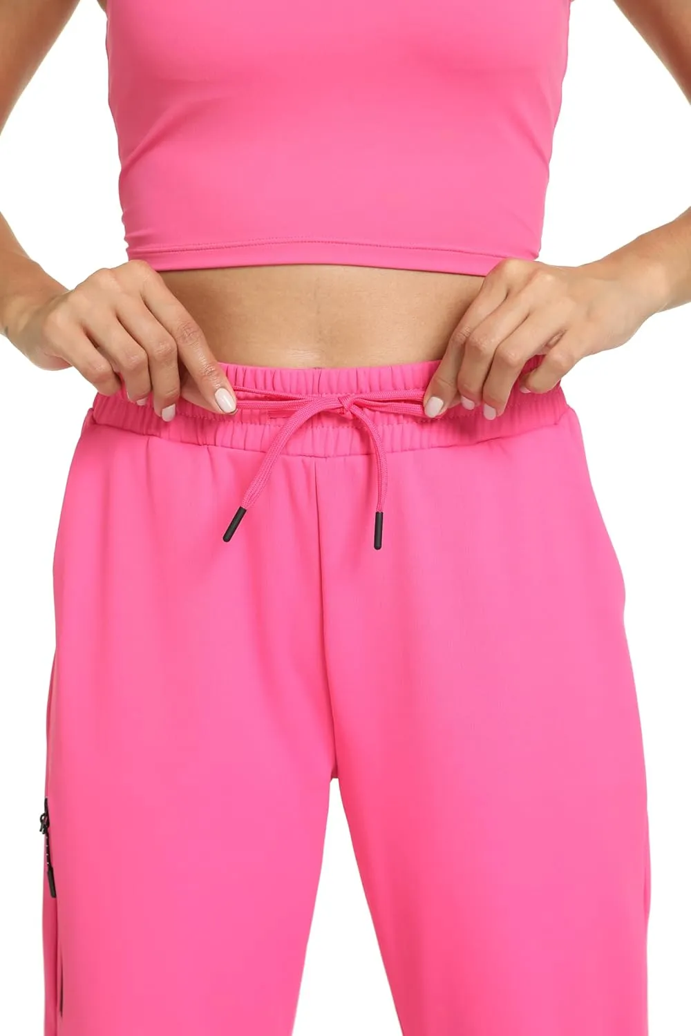 Rrosseyz Women Lightweight Joggers Pants with Pockets, Quick Dry Athletic Workout Soft Pant for Gym Running