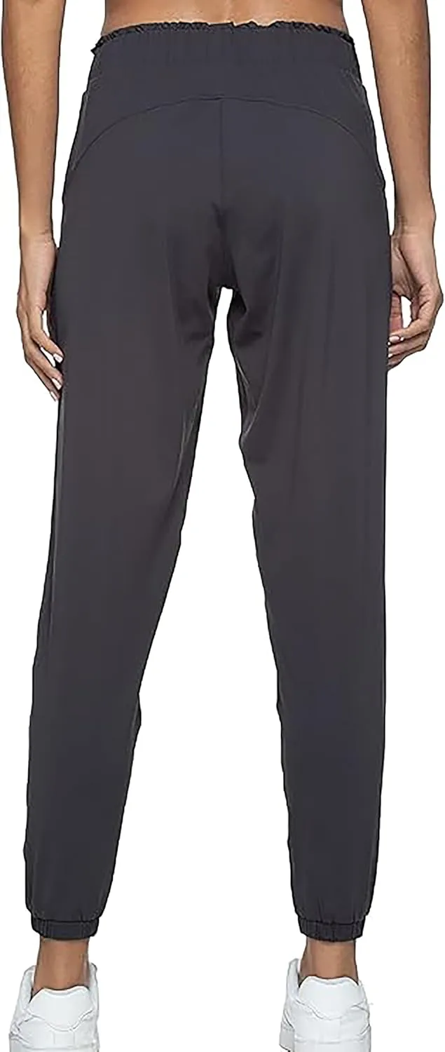 Rrosseyz Women Lightweight Joggers Pants with Pockets, Quick Dry Athletic Workout Soft Pant for Gym Running