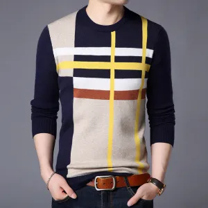 Spring and autumn casual handsome sweater
