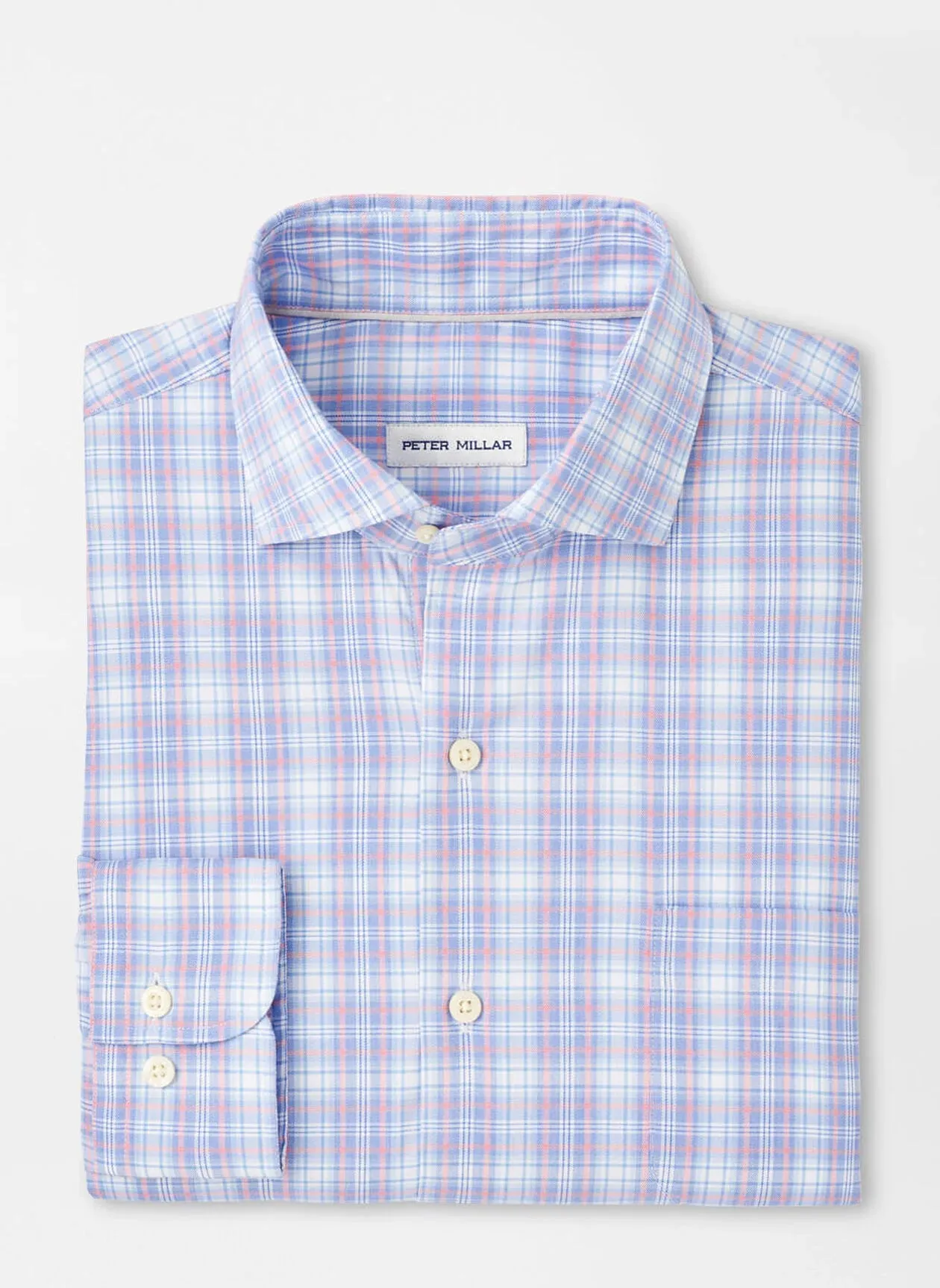 Windermere Crown Lite Cotton-Stretch Sport Shirt Blue Poppy