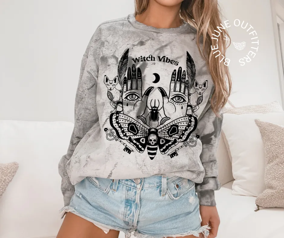 Witch Vibes | Comfort Colors Color Blast Sweatshirt