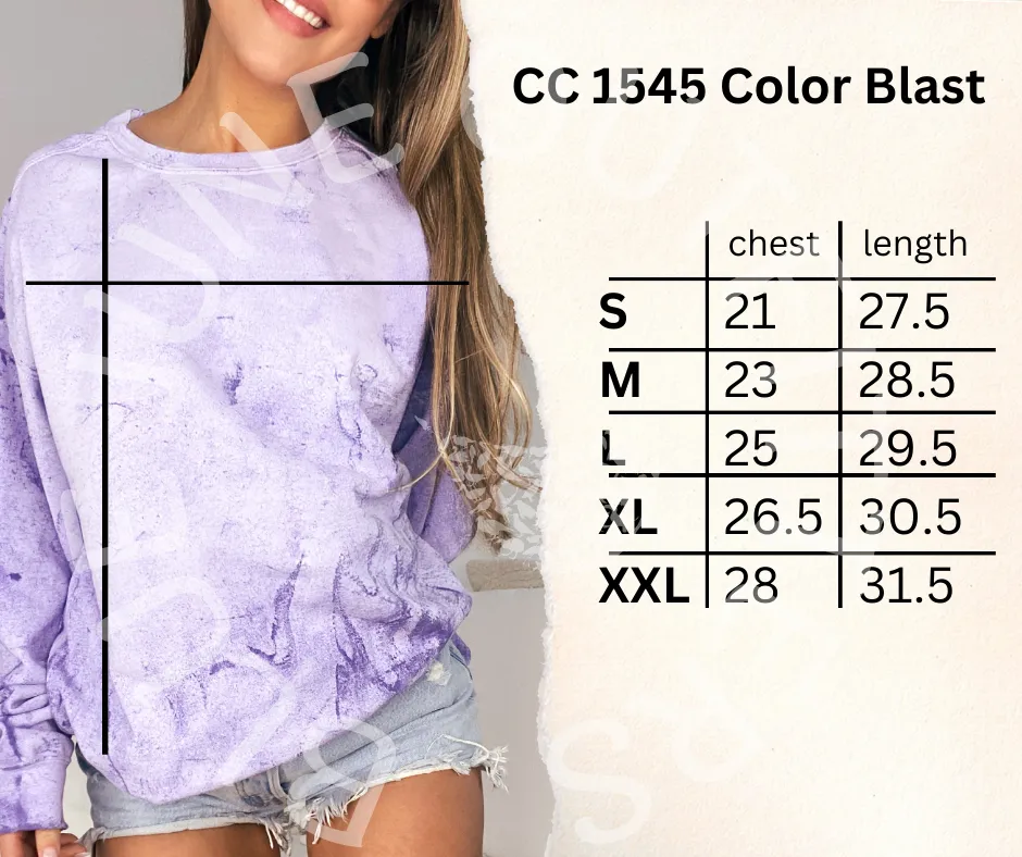 Witch Vibes | Comfort Colors Color Blast Sweatshirt